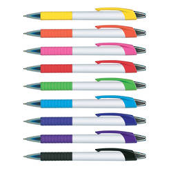 Plastic Pen Range - Cleo White Barrels
